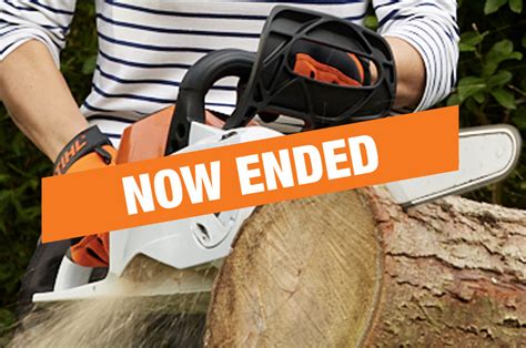 stihl chainsaw case promotion